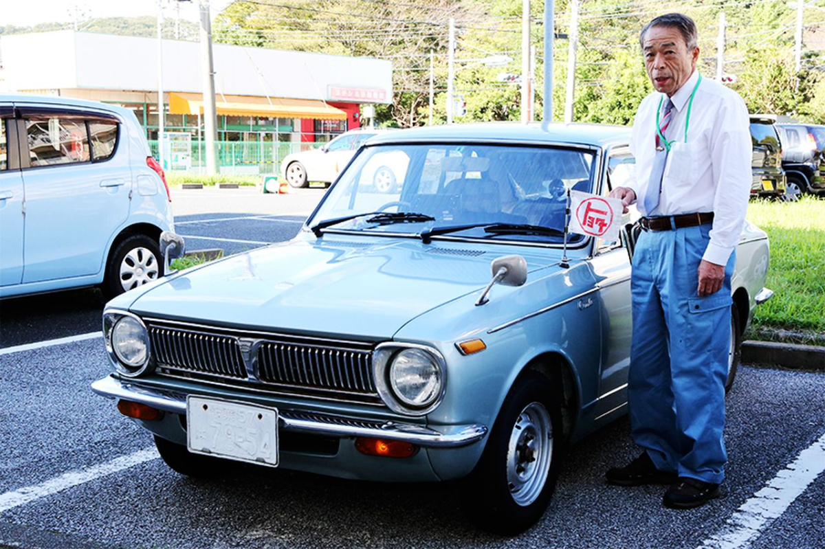 Toyota Corolla, rok produkcji 1969, od pierwszego właściciela
