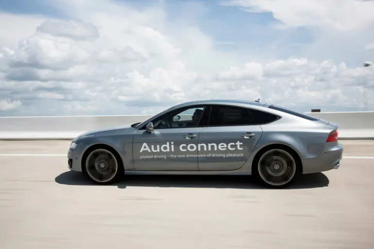 Audi autonomiczny samochód autopilot A7