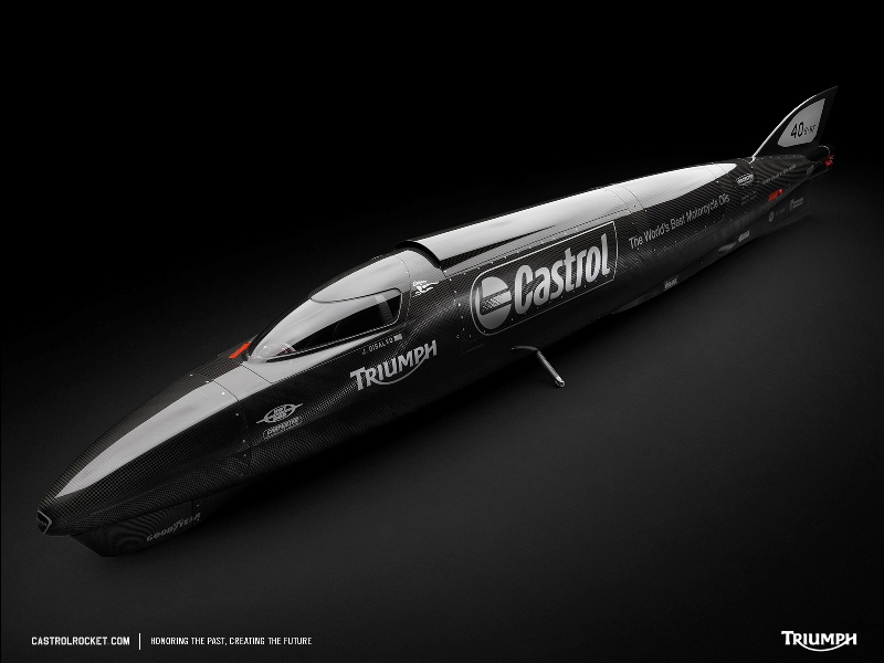 Castrol Rocket Triumph