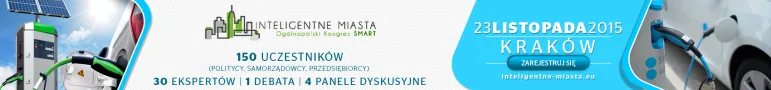 Ogólnopolski Kongres SMART Inteligentne Miasta, 23.11.2015 Kraków