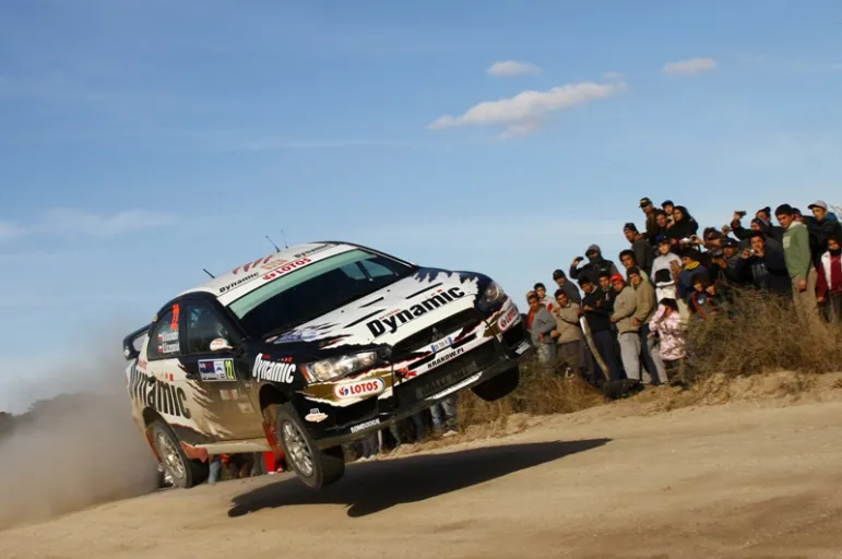 W wyniku problemów z samochodem, zespół stracił szansę na 2 miejsce w Rajdzie Argentyny  fot. Lotos Dynamic Rally Team