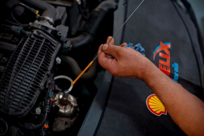 Wycięty DPF jaki olej