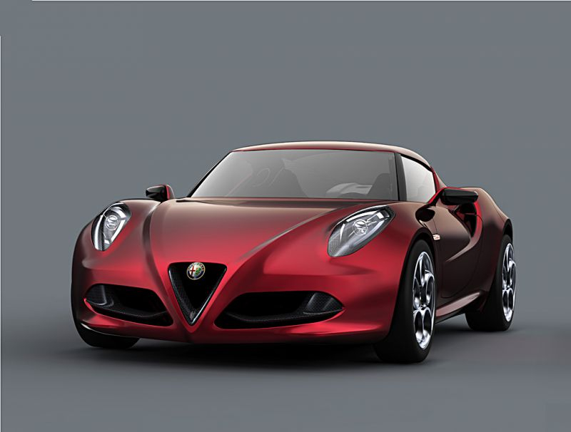 Alfa Romeo 4C Concept fot. Alfa Romeo