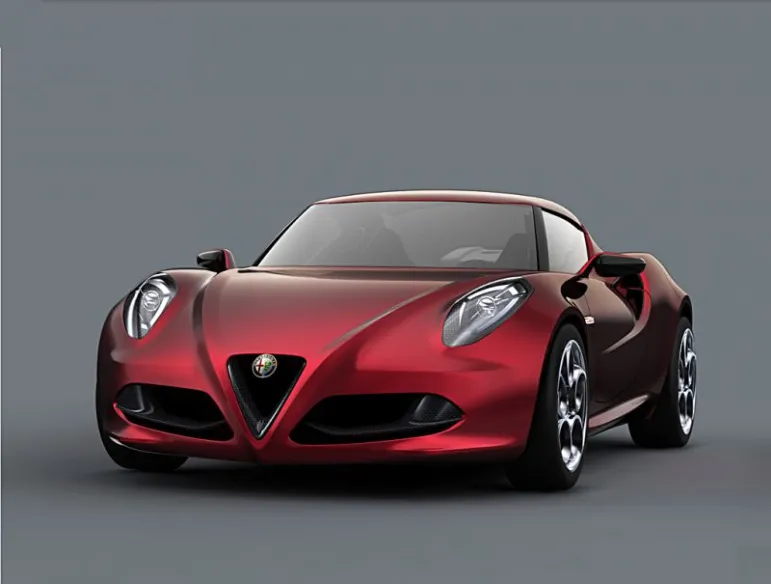 Alfa Romeo 4C Concept fot. Alfa Romeo