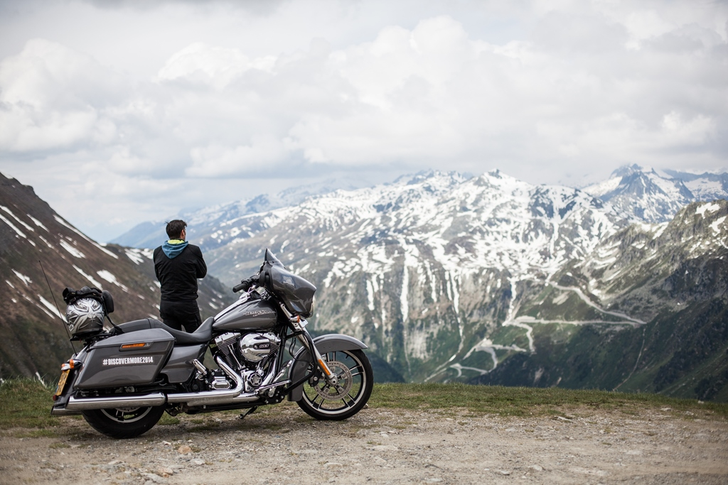 Harley-Davidson wyprawa motocykl góry