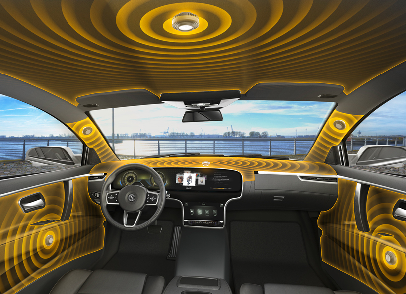 Bezgłośnikowy system car audio od Continental