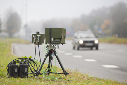 radar kontrola zdjęcie droga