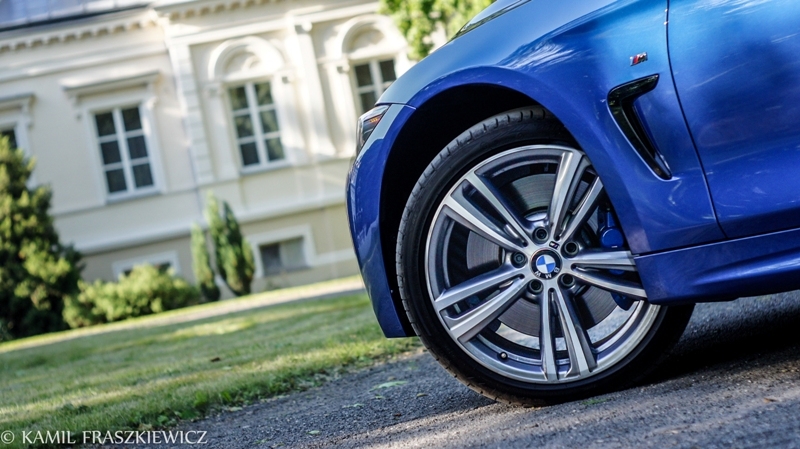 BMW 435i 2014 tarcza hamulcowa przednia