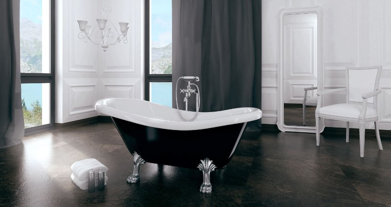 Projekt łazienki powinien powstać przed rozpoczęciem aranżacji wnętrza mieszkania bądź domu. Fot. Madix