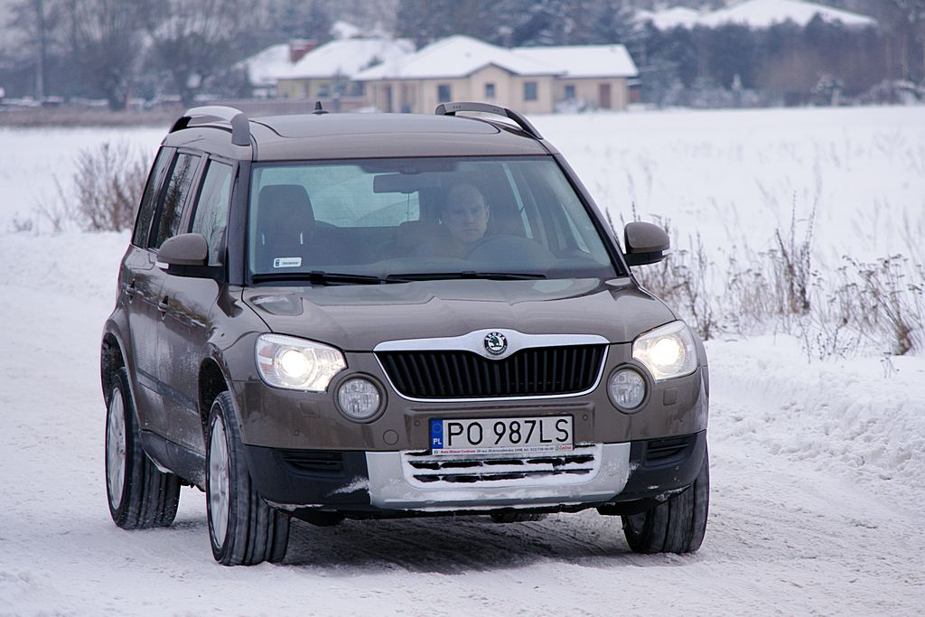 Skoda Yeti 1.4 TSI 122 KM - przód. fot. Maciej Medyj