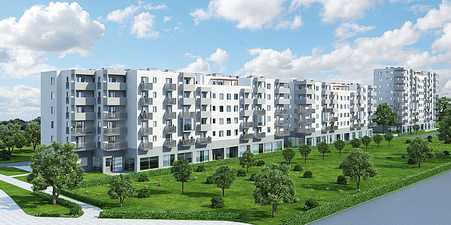 Mieszkania na Osiedlu Światowida mają powierzchnie od 31,5 mkw. do 94 mkw.