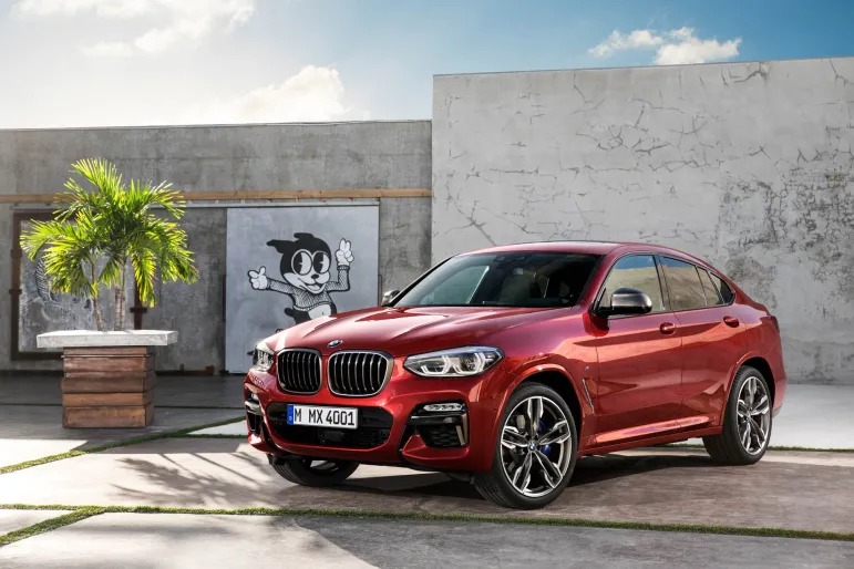 Nowe BMW X4 - konkurent dla Mercedesa GLC Coupe / fot. BMW