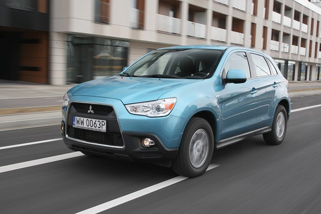 Mitsubishi ASX także zostało wyposażone w silnik dysponujący systemem MIVEC.