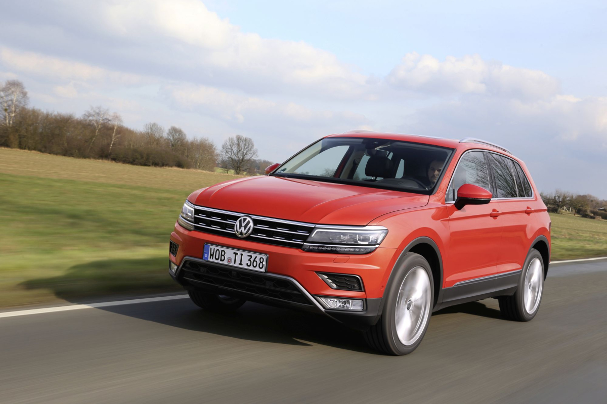 Nowy Volkswagen Tiguan 2016 - przód
