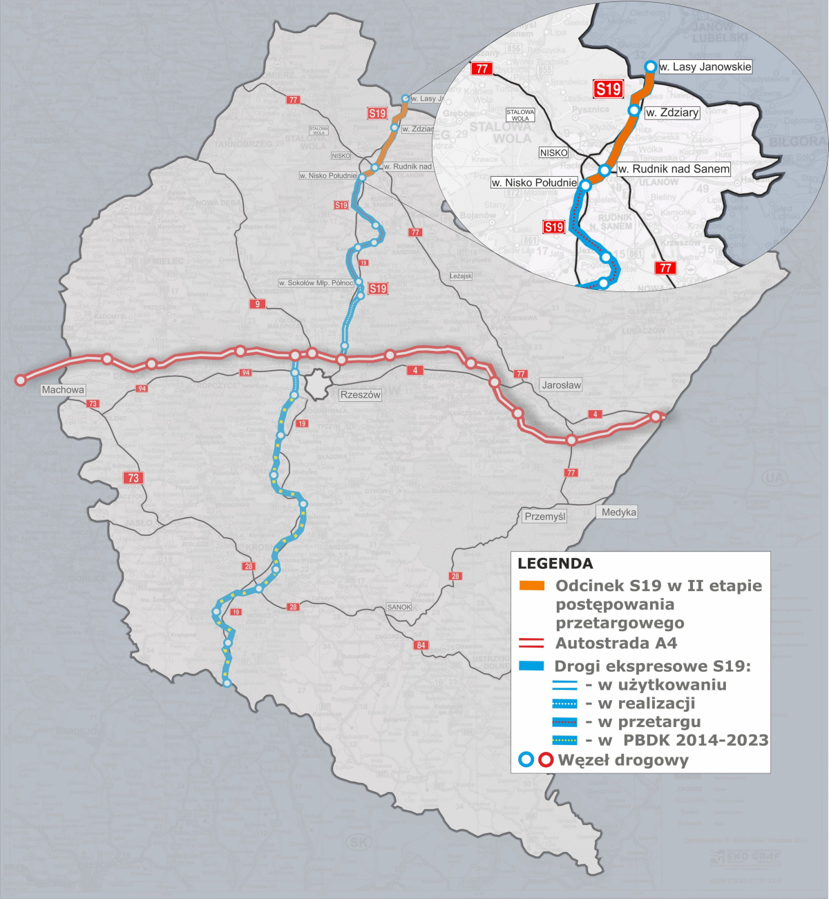 Przetarg na zaprojektowanie i budowę drogi S19