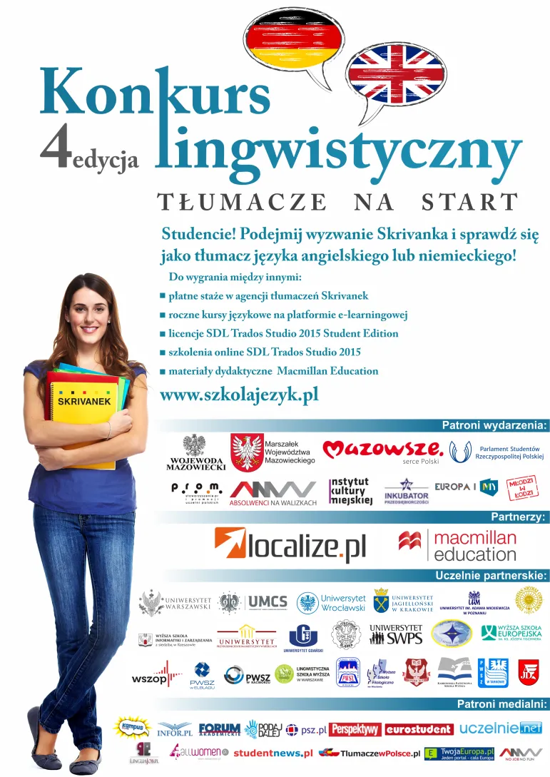 Czwarta edycja Konkursu Lingwistycznego „Tłumacze na start”