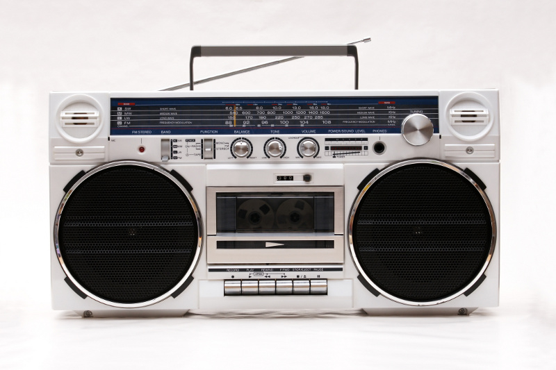 Radiomagnetofon. Fot. Fotolia