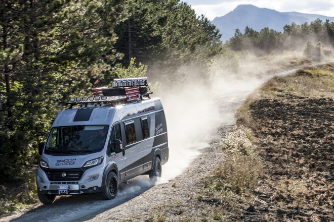 Fiat Ducato 4x4 Expedition - Kamper dla narciarzy!