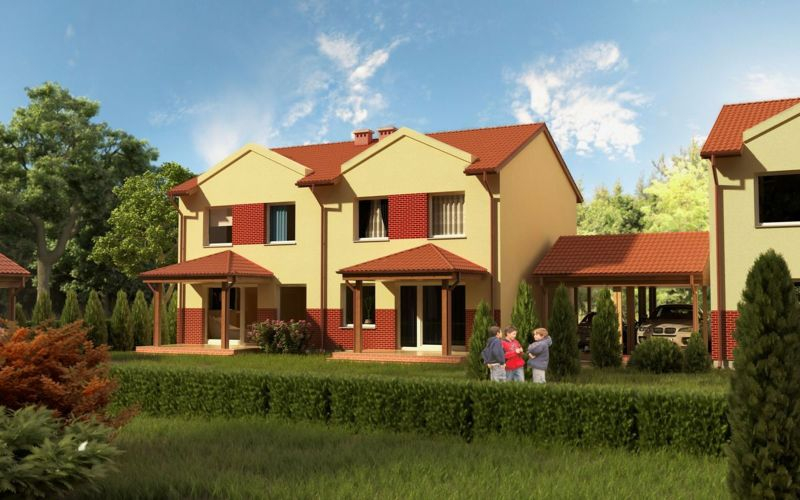 Osiedle Przy Lesie powstające w Kamionkach pod Poznaniem, usytuowane jest na skraju kompleksu leśnego.