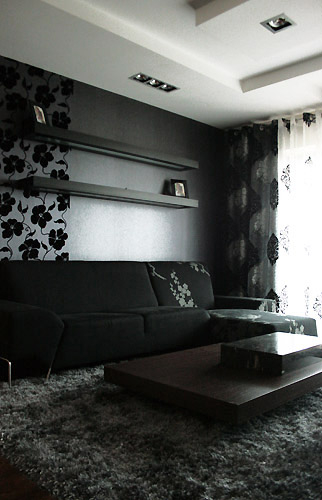 Czerń i szarości prezentują się niezwykle elegancko. Fot. ARTDESIGN