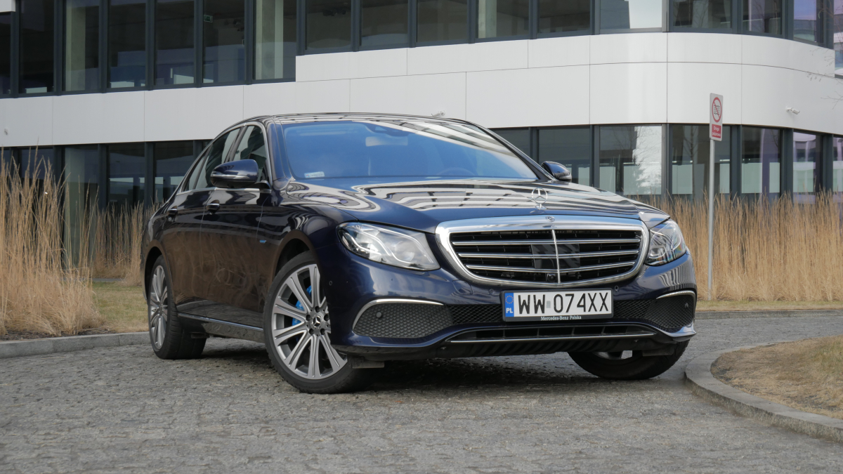 Mercedes E350e / fot. Łukasz Kuźmiuk