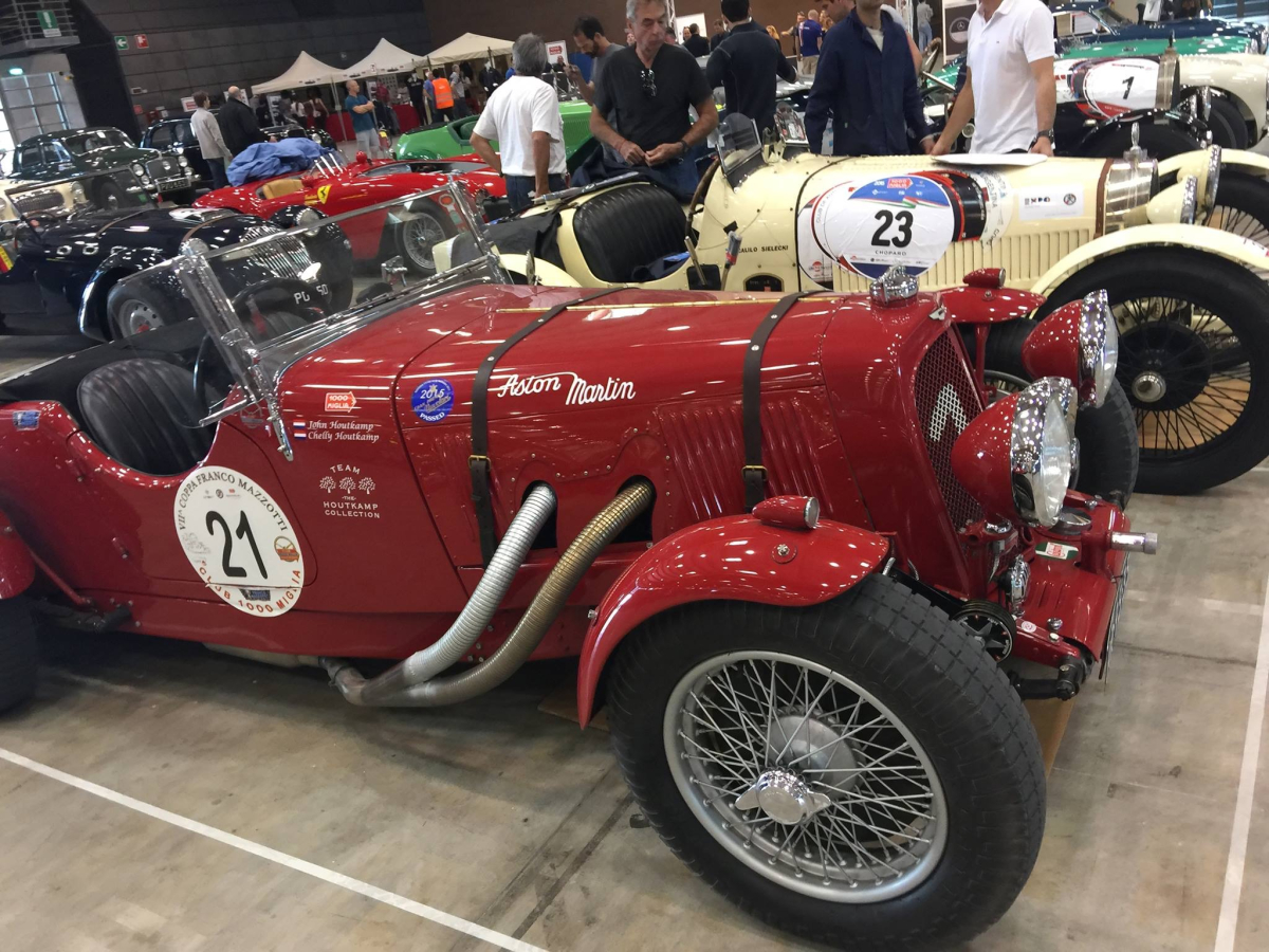 Samochody zawodników Mille Miglia 2016 - Aston Martin