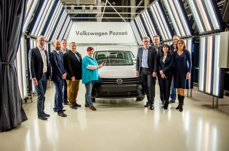 Dwumilionowy Caddy opuścił mury poznańskiej fabryki Volkswagena / fot. Volkswagen