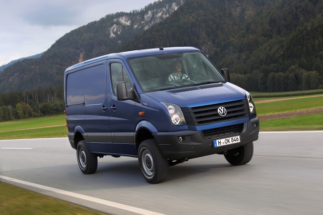 Volkswagen Crafter 4x4, samochody użytkowe Volkswagen