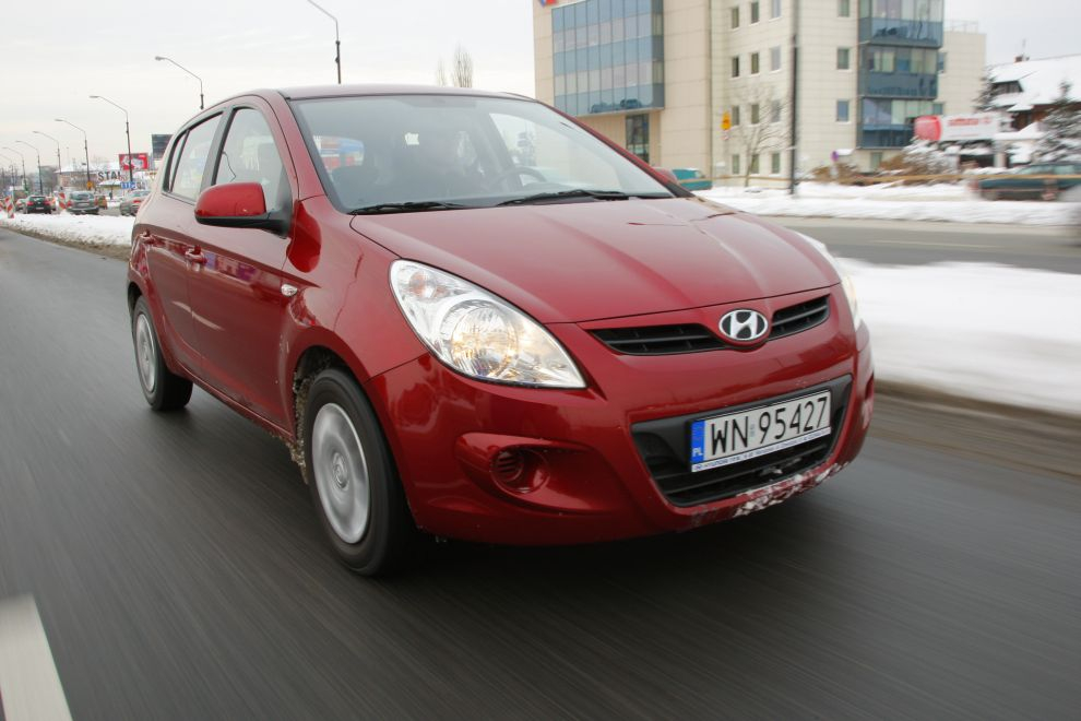 Hyundai i20 to typowy miejski samochód Fot. Moto.wieszjak.pl