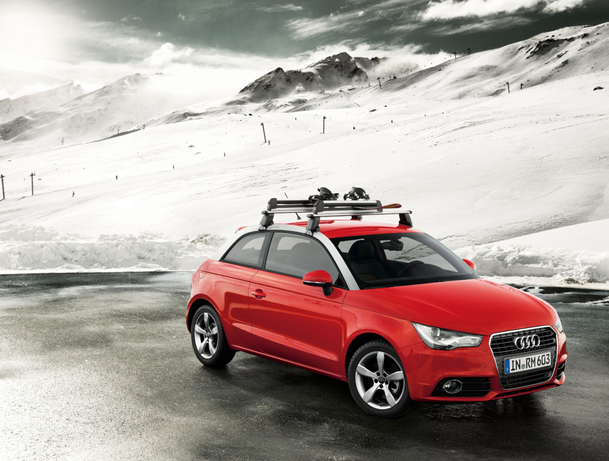 Bagażnik na narty do Audi A1 /Fot. Audi