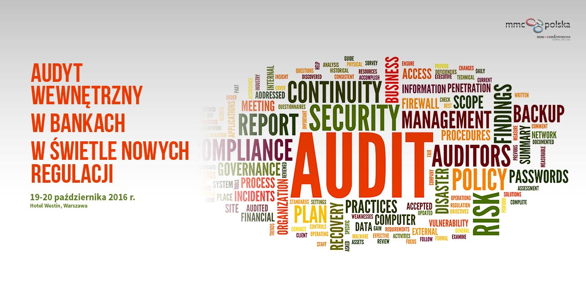 Audyt wewnętrzny w bankach w świetle nowych regulacji – warsztat