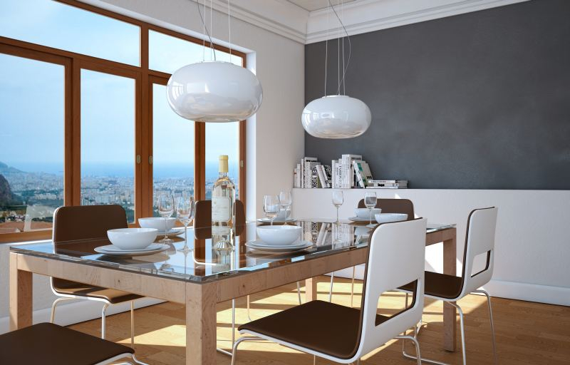 Nowoczesna jadalnia. Fot. Fotolia