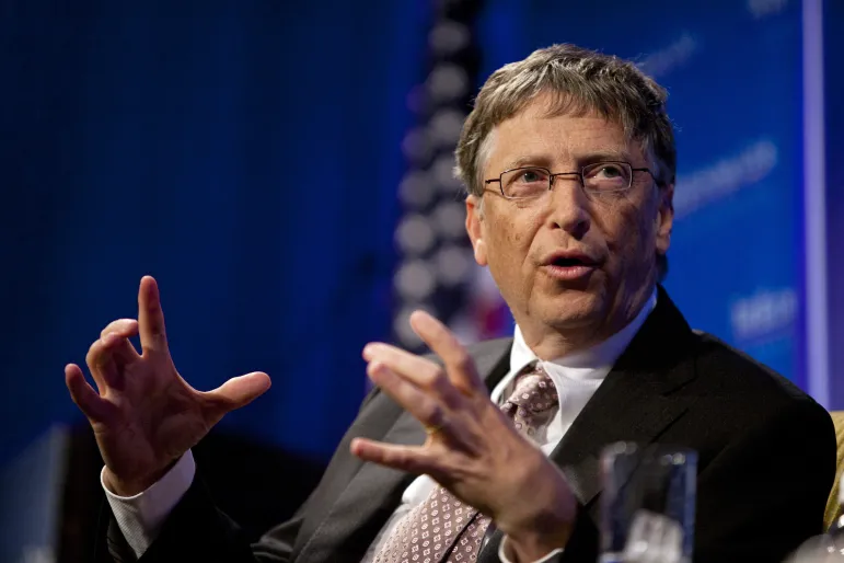 Bill Gates, prezes Microsoft Corporation