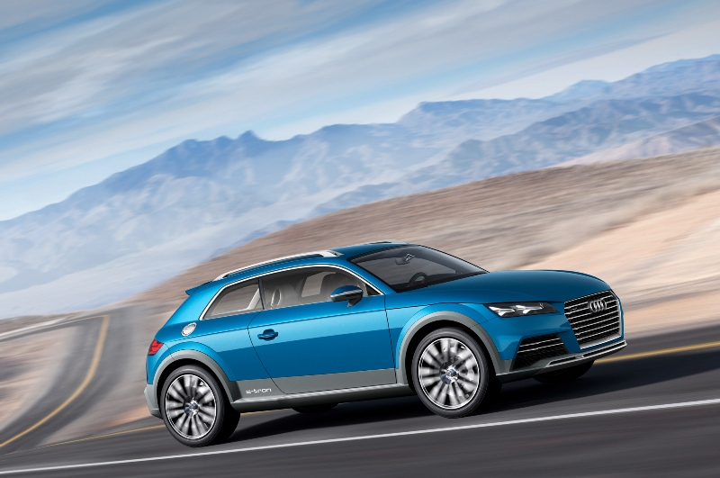 Audi allroad shooting brake przód