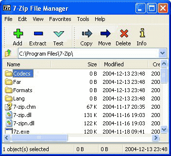 7-Zip - kompresja na 7