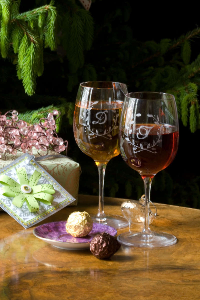 Grawerowanie kieliszków Fot. Dremel