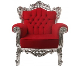Fotele Tendence Opulence czerwony, Kare Design. Dla tych, którzy nie zamierzają ginąć w tłumie i zawsze chcą czuć się wyjątkowo, dla osób, które stawiają na swoim, a sprzeciwu raczej nie tolerują. Ale także dla tych z dużym dystansem do siebie i oryginalnym poczuciem humoru – fotele o wzornictwie iście królewskim.