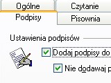 Jak dodać automatyczny podpis na końcu wiadomości pocztowej