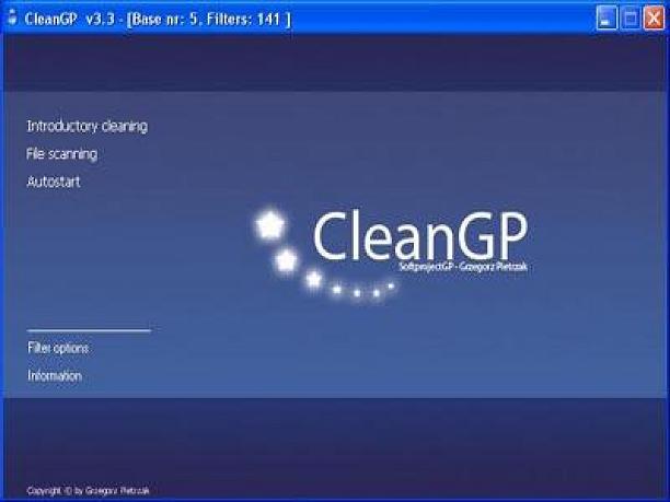 CleanGP 4.4.4 - usuwamy zbędne pliki