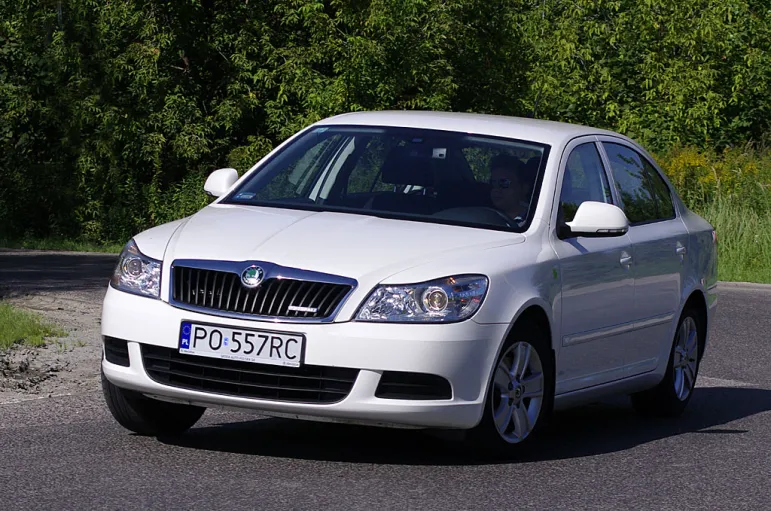 Škoda Octavia Green Line - przód, fot. Maciej Medyj