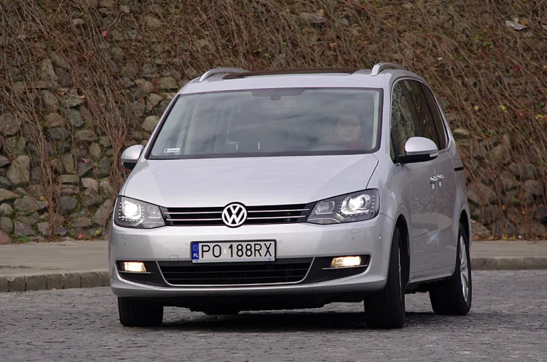 Volkswagen Sharan - przód, fot. Maciek Medyj