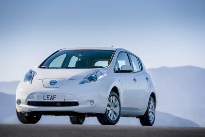 Nissan Leaf - przód