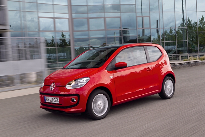 Podczas tegorocznych targów Poznań Motor Show odbędzie się polska premiera m.in. Volkswagena up! w wersji pięciodrzwiowej. Fot. Volkswagen