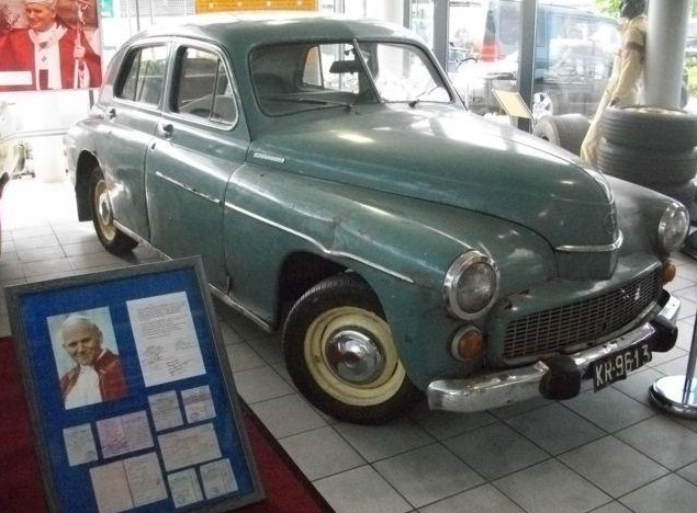 Byłe auto Karola Wojtyły zostało wystawione na niemieckim portalu aukcyjnym. fot. AutoScout24.de.