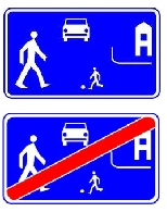 Znak Strefa Zamieszkania, fot. Korkowo.pl