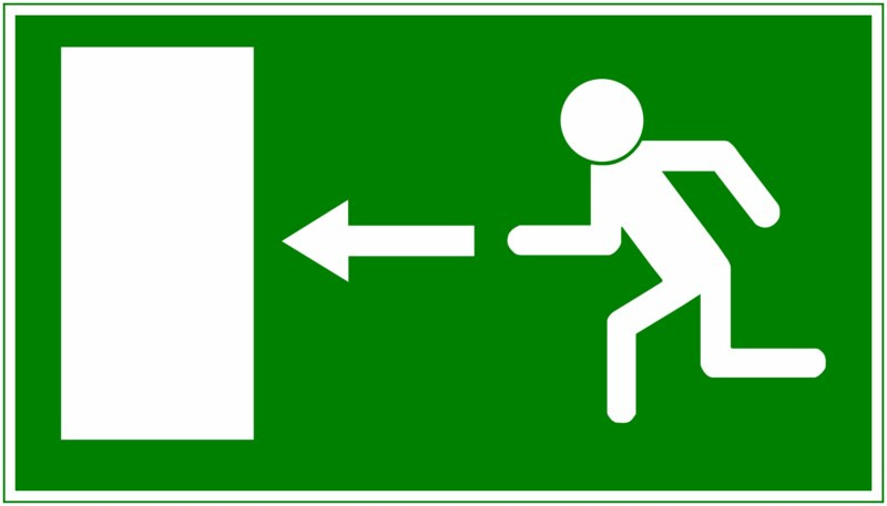 Zasady ewakuacji. /Fot. Fotolia