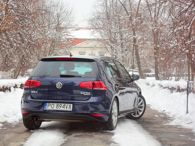 Volkswagen Golf VII - tył