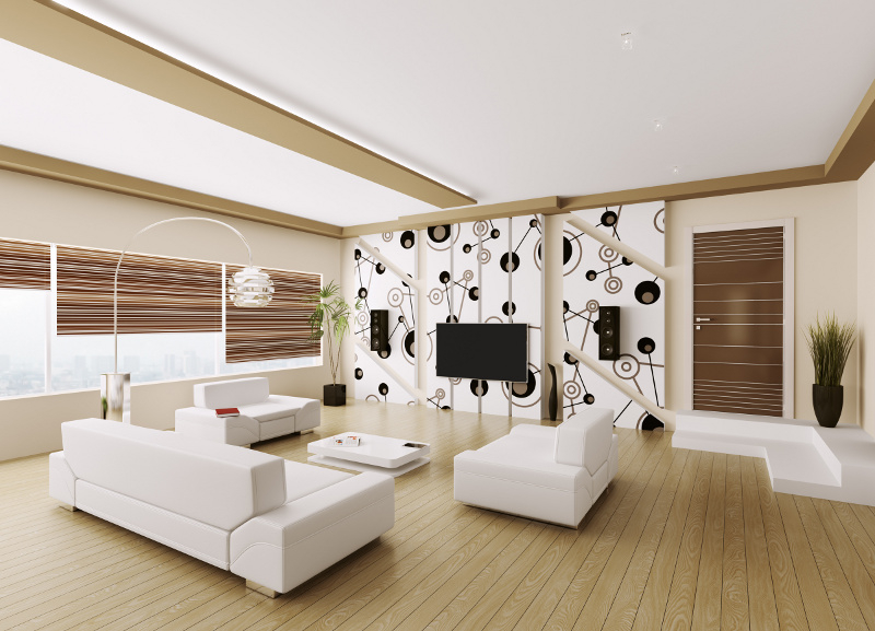 salon, wnętrza, telewizor Fot. Fotolia