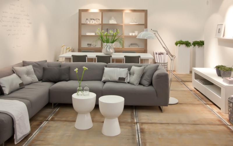 salon, wnętrza, ekologia, kwiaty Fot. Fotolia