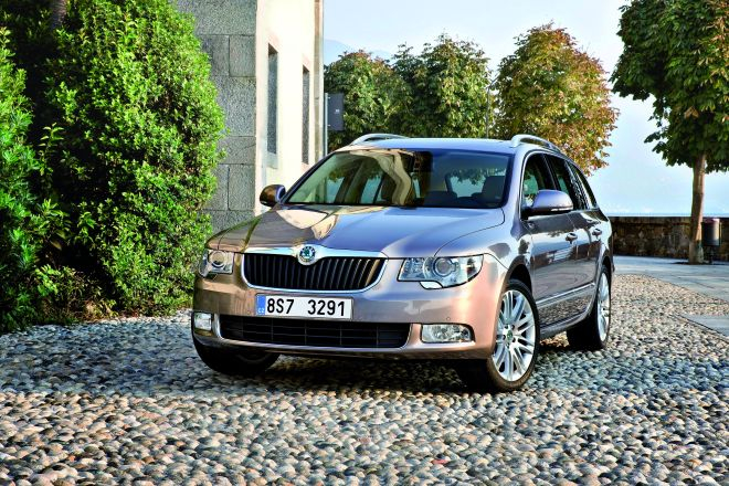 Skoda Superb Combi została wyróżniona tytułem Najlepszego Samochodu Kombi 2011 Fot. Skoda